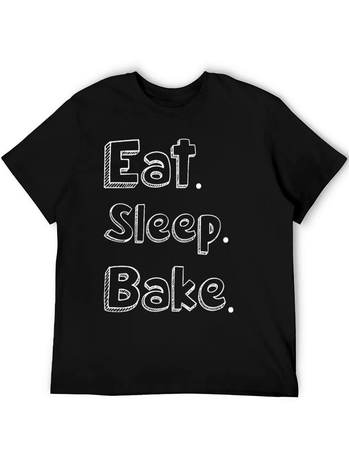 Eat Sleep Bake Graphic Tee product image 4