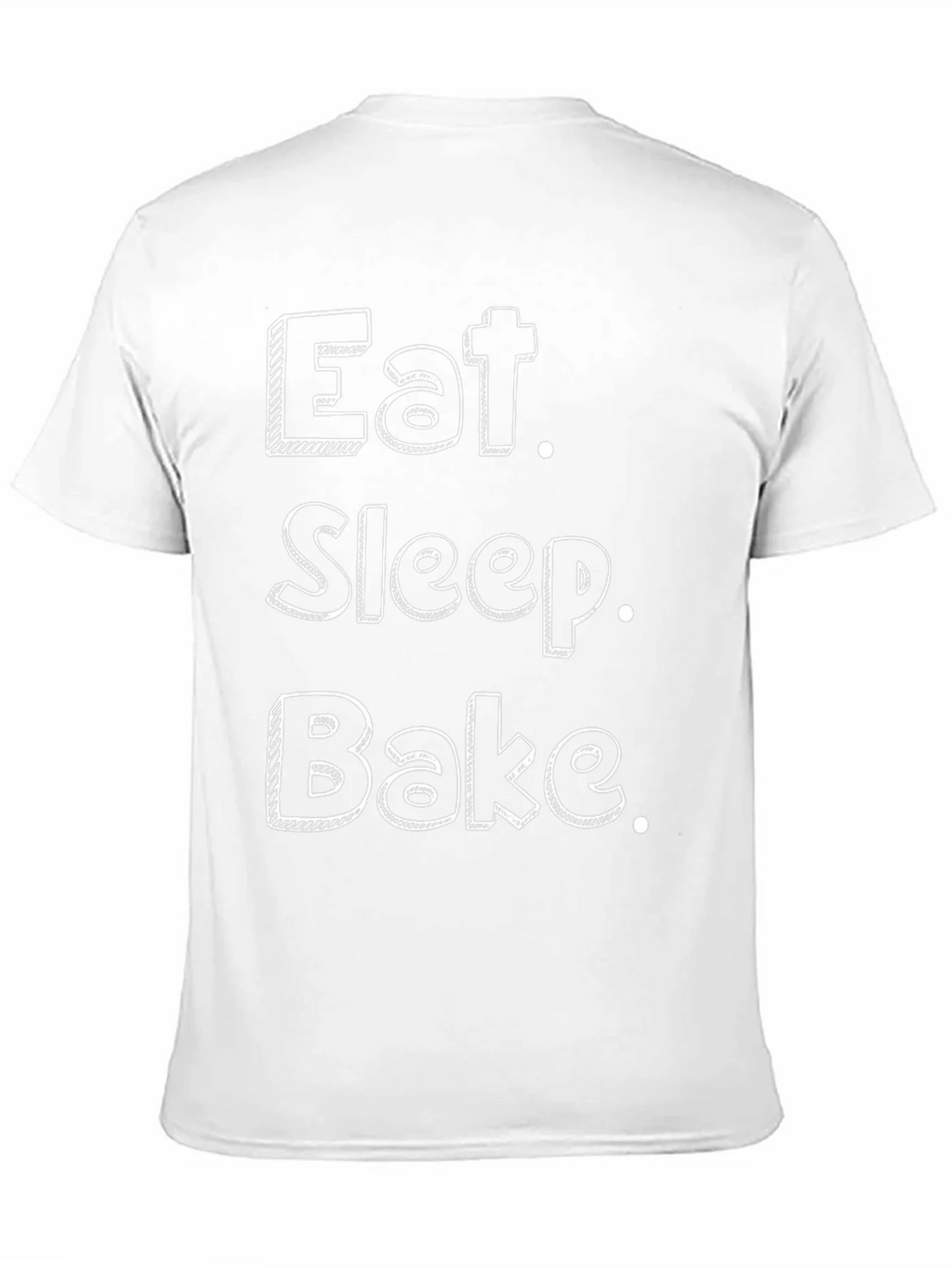 Eat Sleep Bake Graphic Tee product image 7