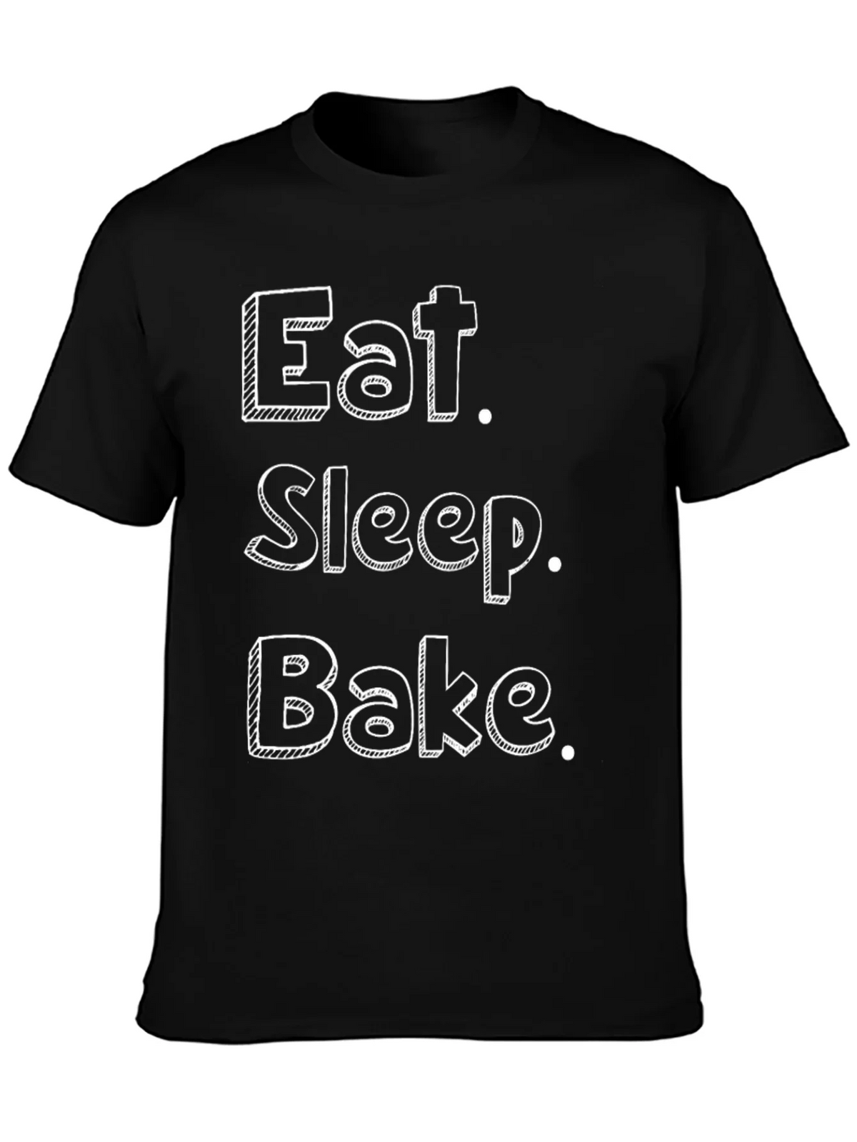 Eat Sleep Bake Graphic Tee product image 2