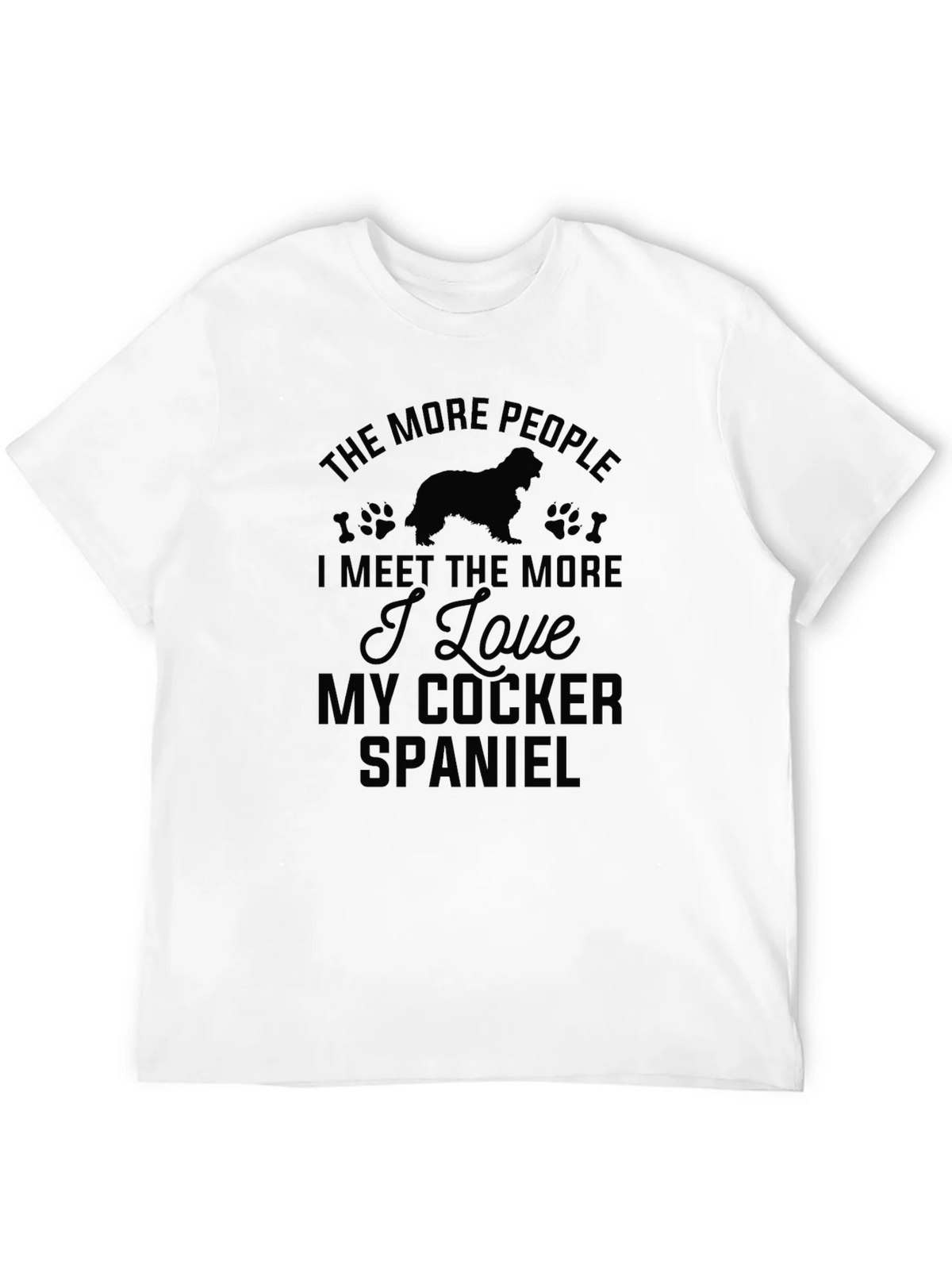 Cocker Spaniel Lover Black T-Shirt product image 9