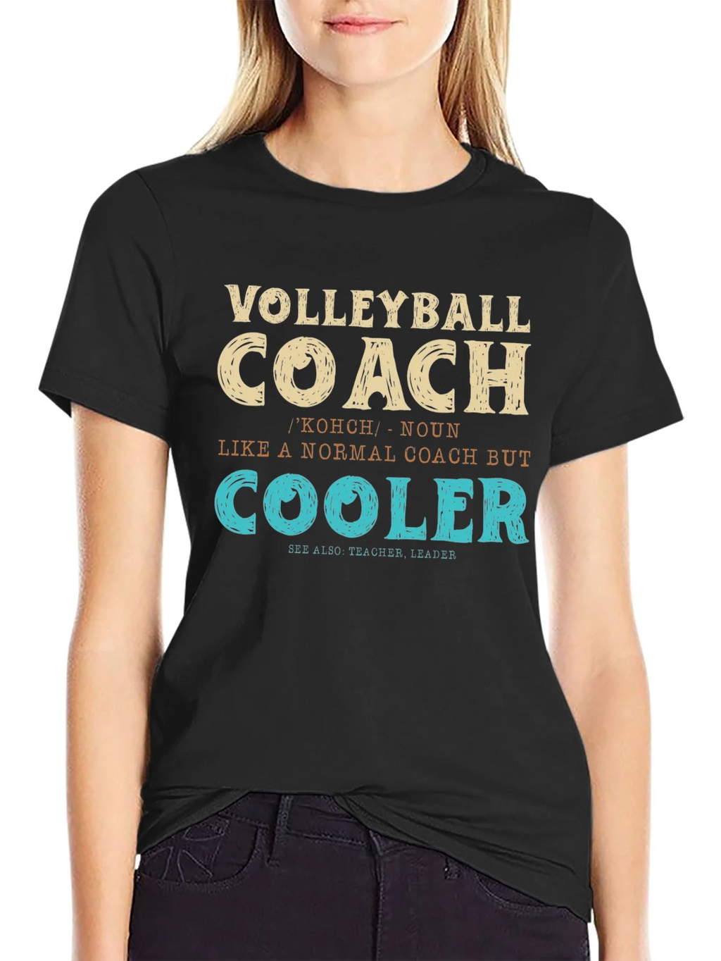 Volleyball Coach Definition T-Shirt product image 2