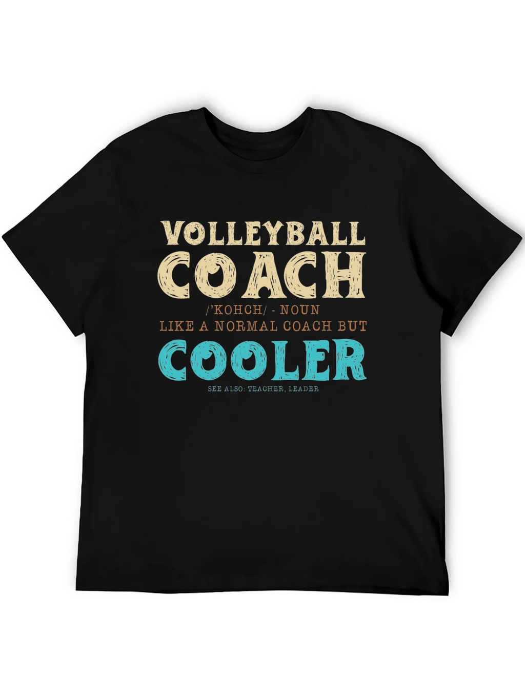 Volleyball Coach Definition T-Shirt product image 5