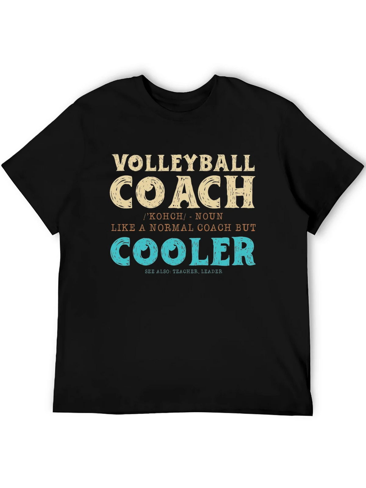 Volleyball Coach Definition T-Shirt product image 5