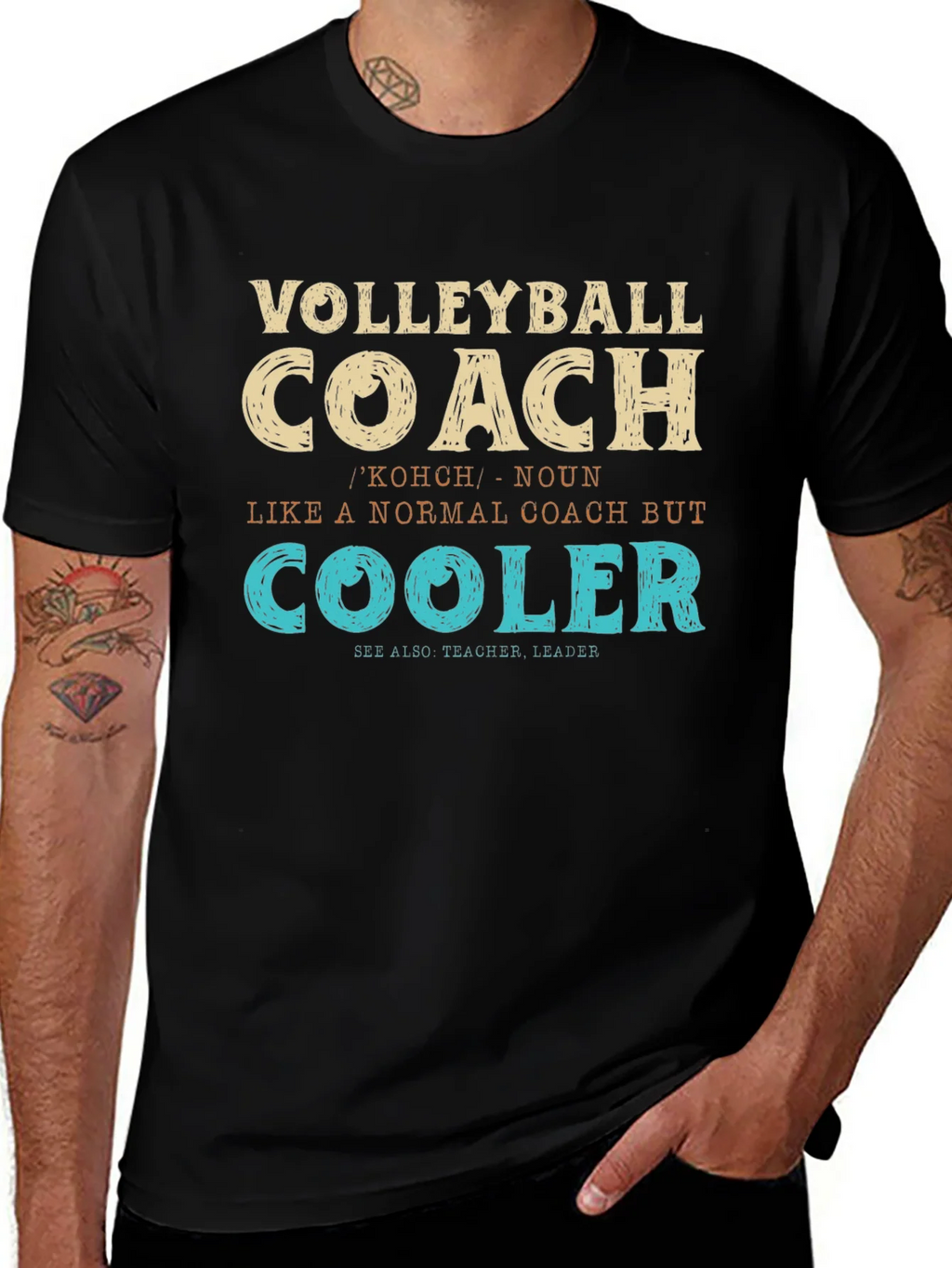 Volleyball Coach Definition T-Shirt product image 1