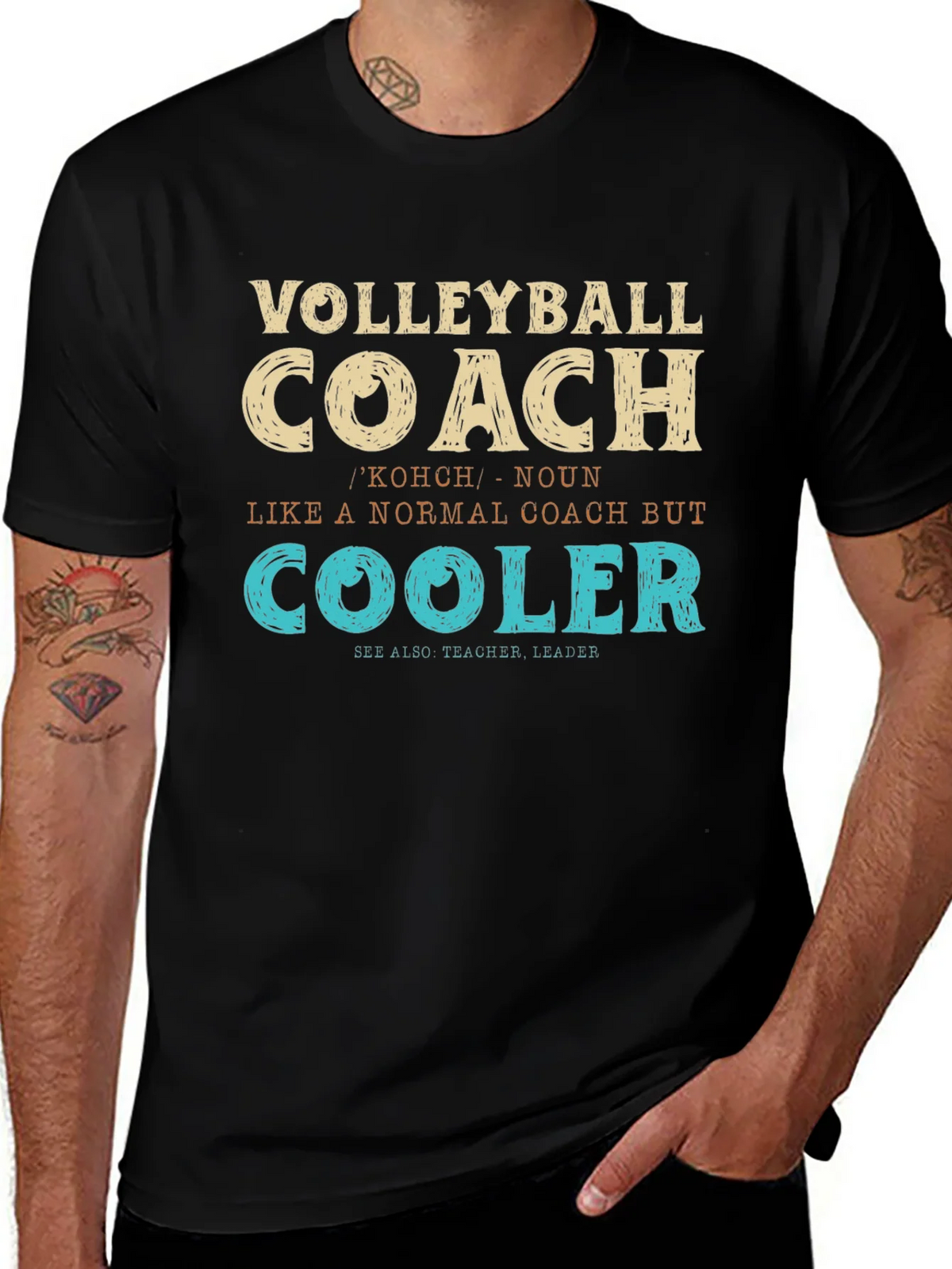 Volleyball Coach Definition T-Shirt product image 1
