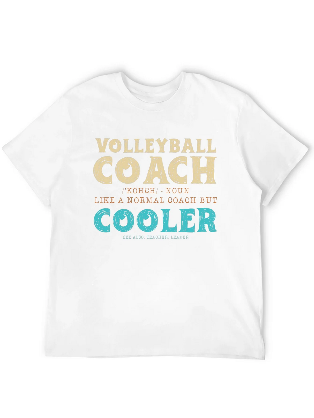Volleyball Coach Definition T-Shirt product image 11