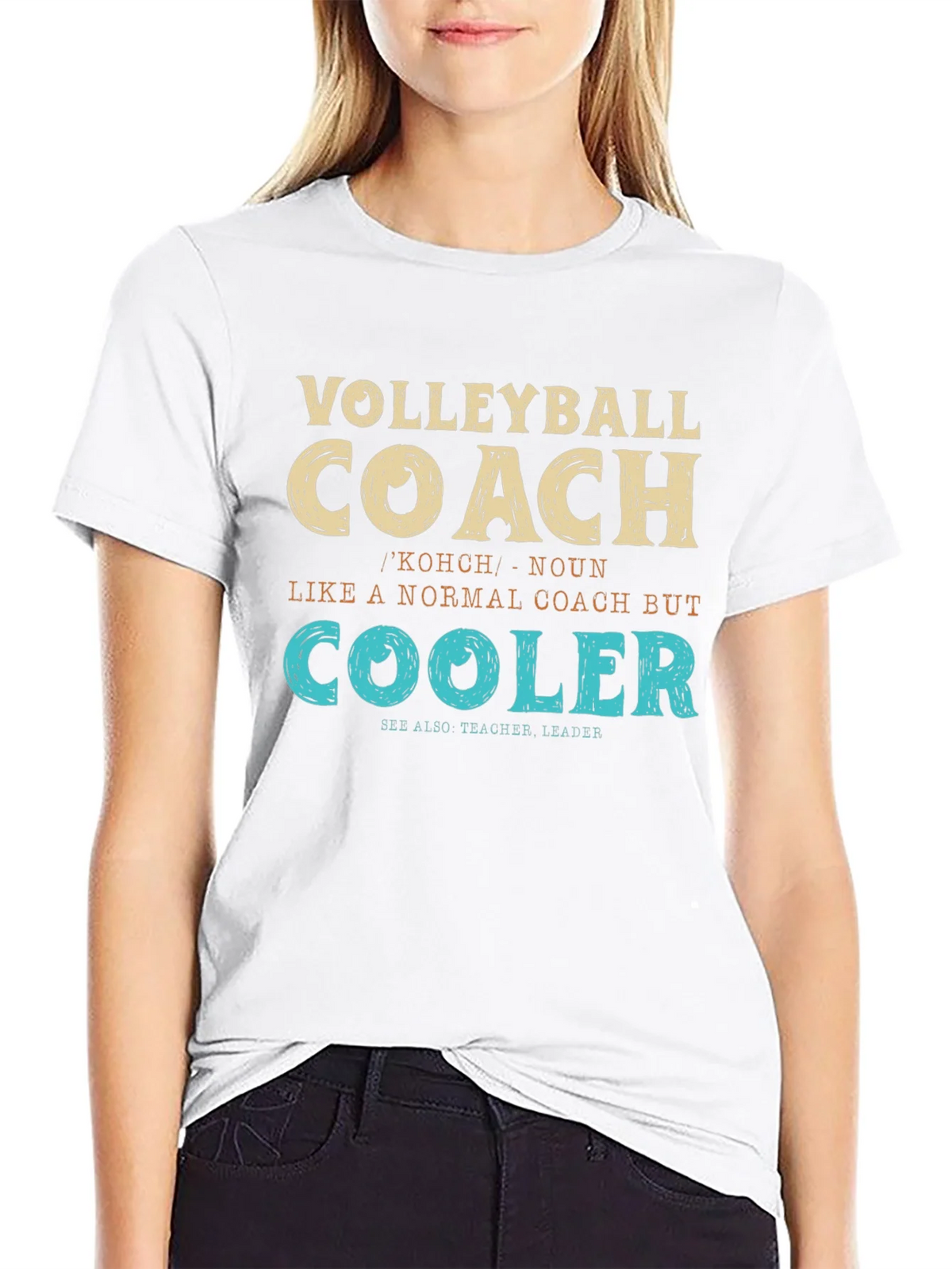 Volleyball Coach Definition T-Shirt product image 8