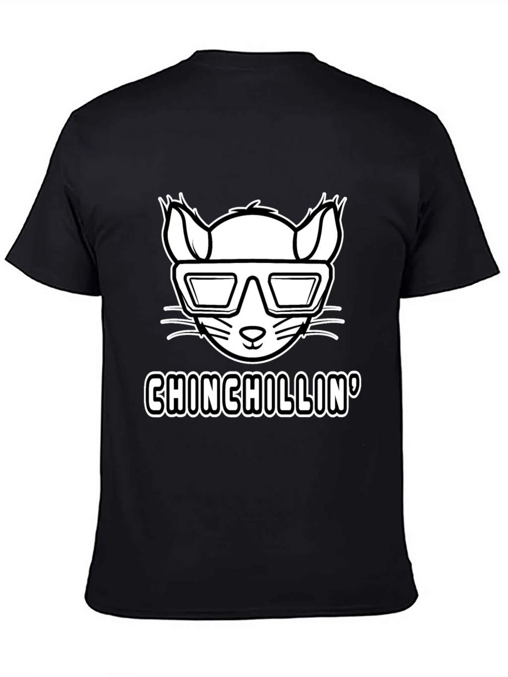 Chinchillin T-Shirt - Cool Rodent Design product image 4