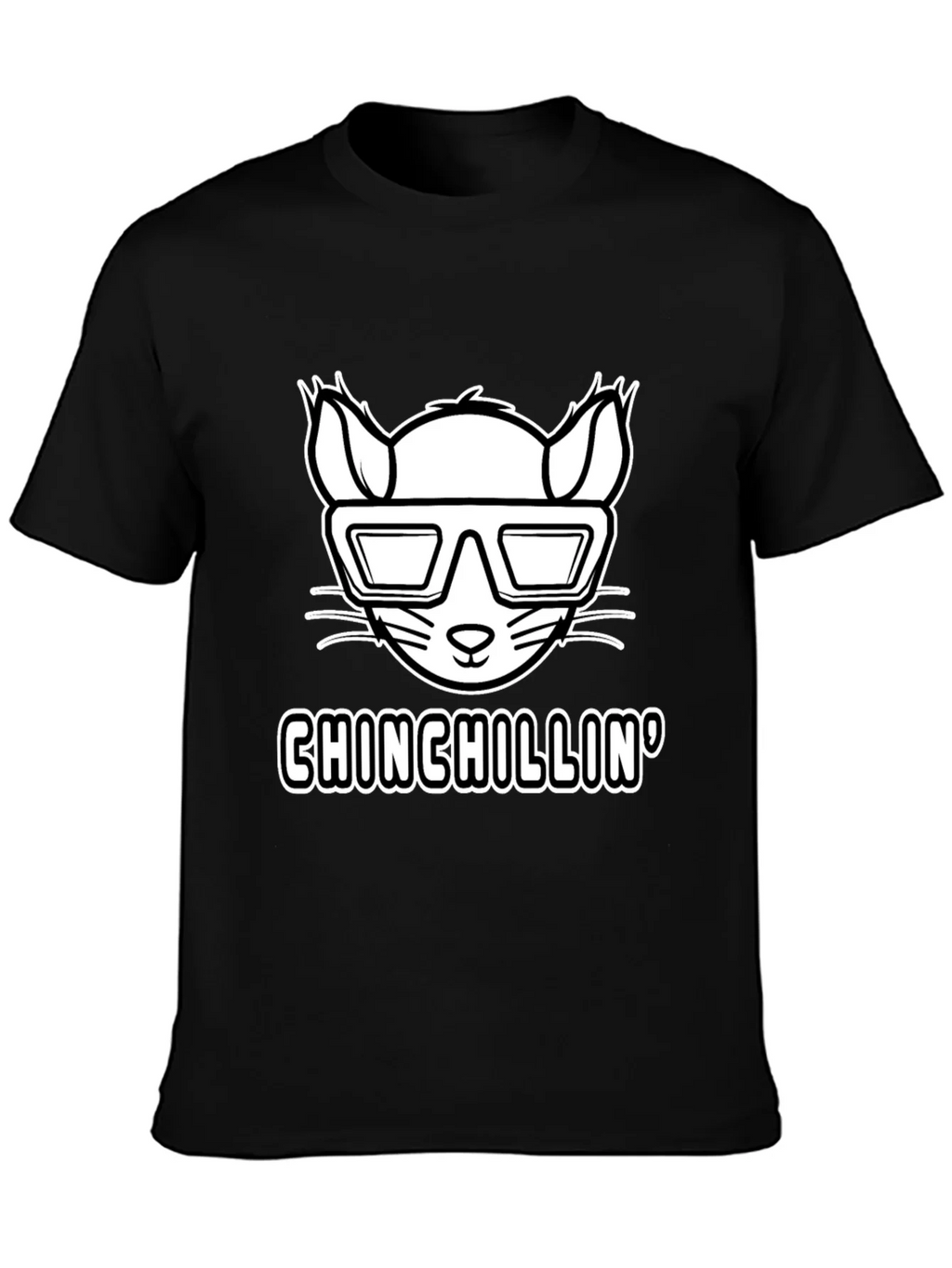 Chinchillin T-Shirt - Cool Rodent Design product image 3
