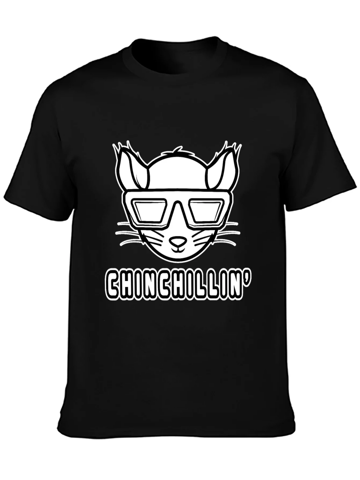 Chinchillin T-Shirt - Cool Rodent Design product image 3