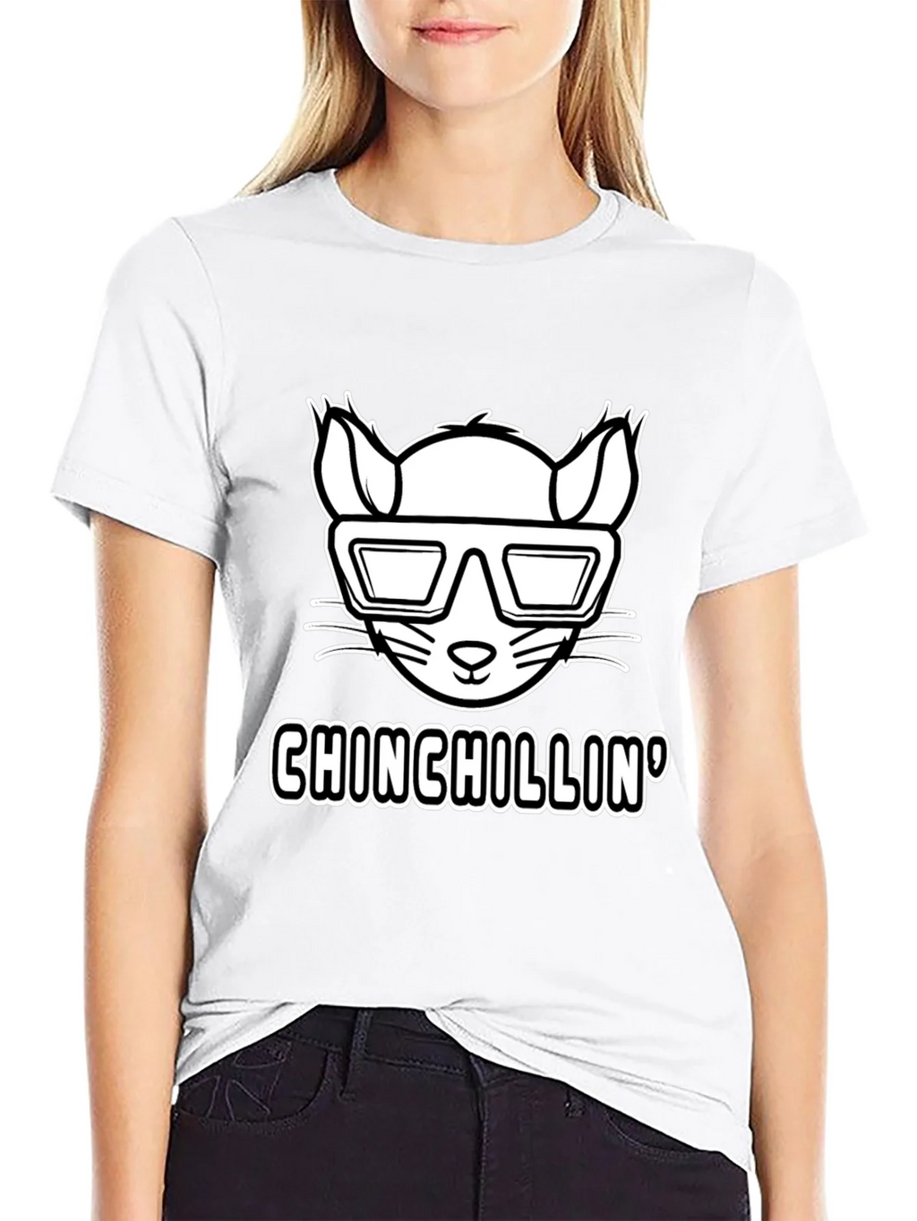 Chinchillin T-Shirt - Cool Rodent Design product image 8