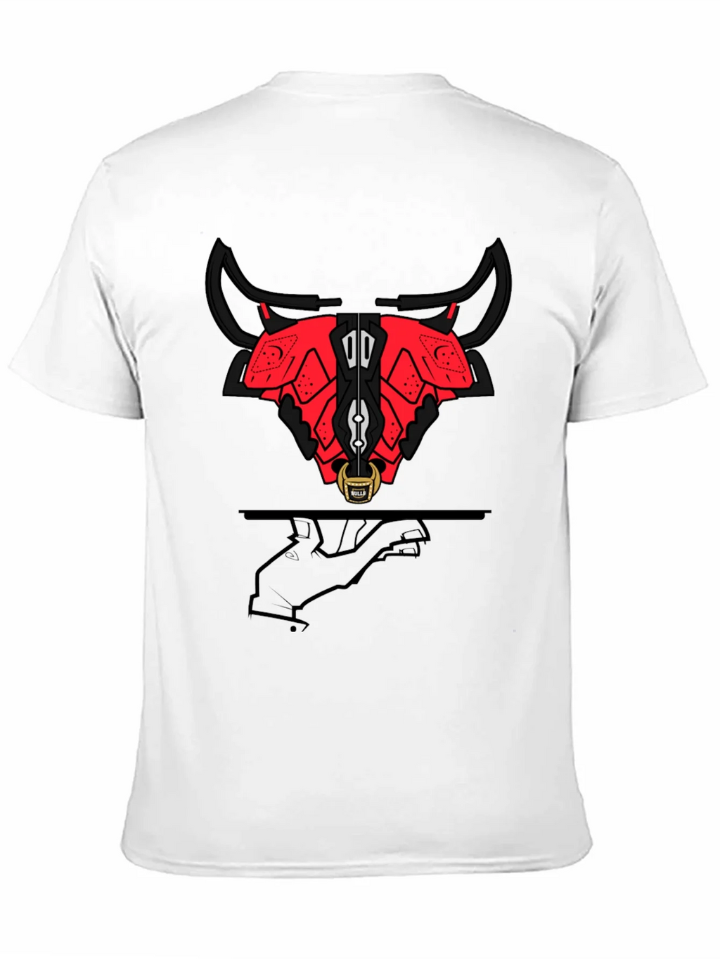 Stylized Bull Graphic Tee - Modern Urban Fashion product image 10