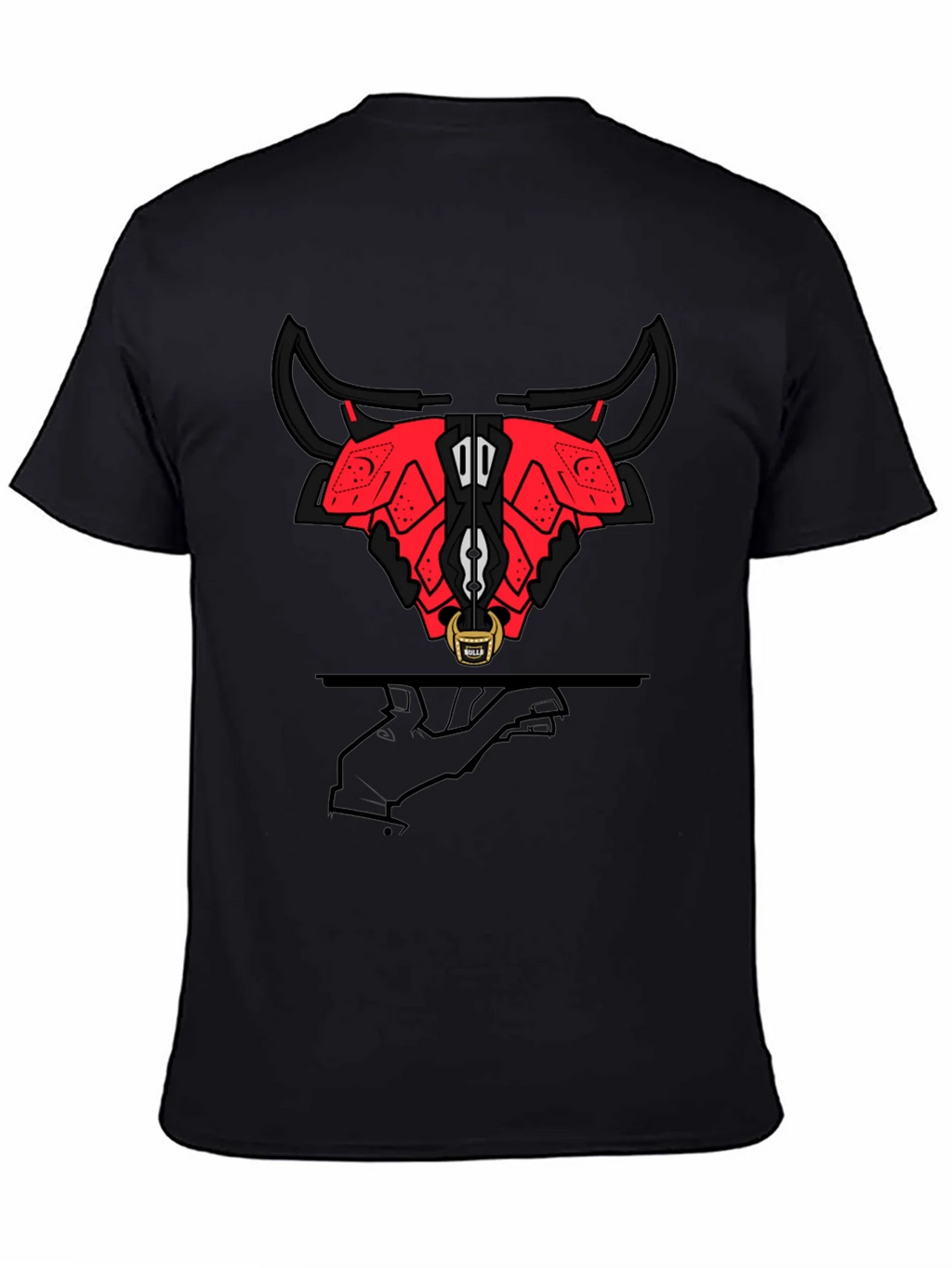 Stylized Bull Graphic Tee - Modern Urban Fashion product image 4