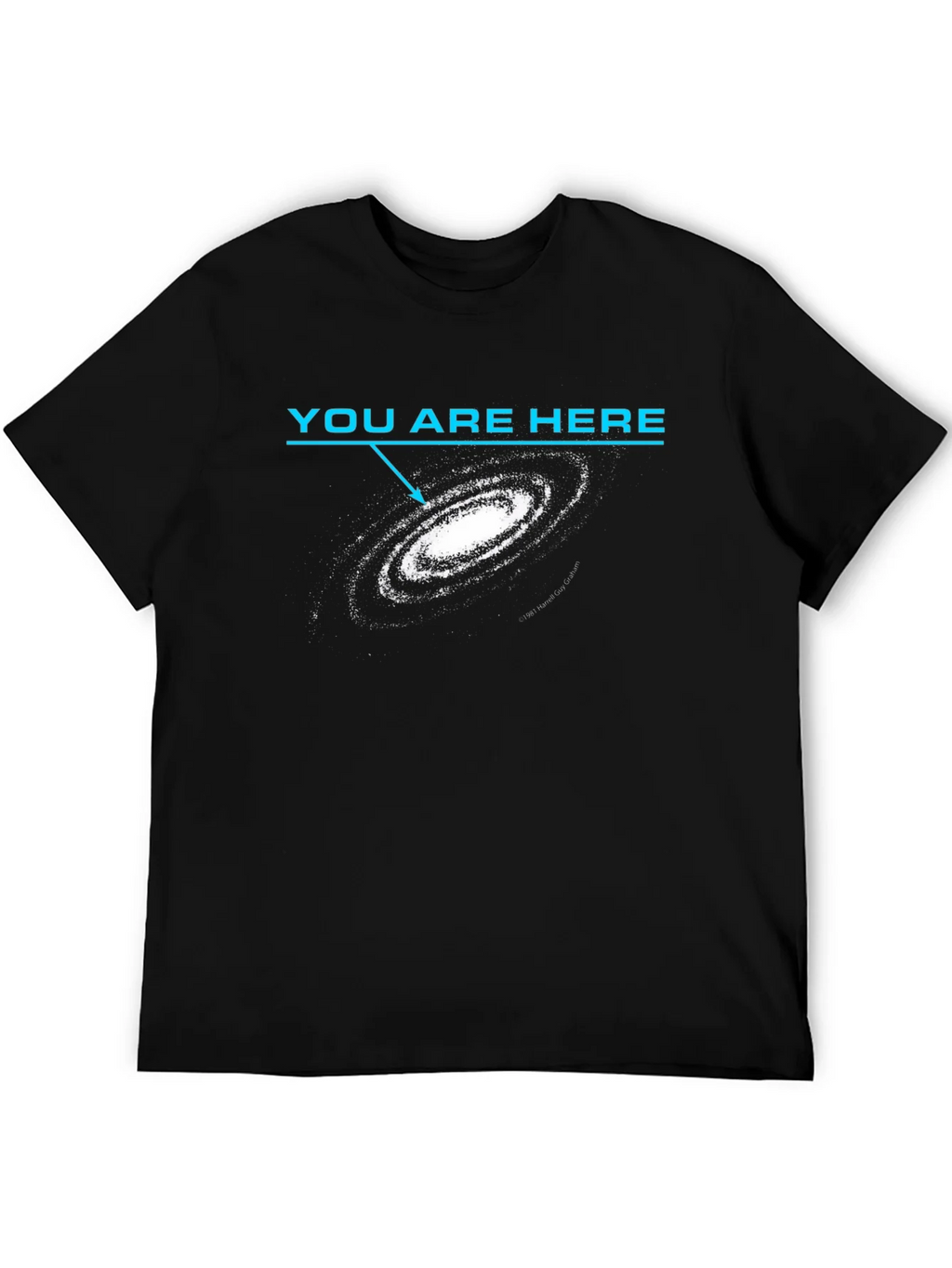 You Are Here Galaxy Graphic T-Shirt product image 5