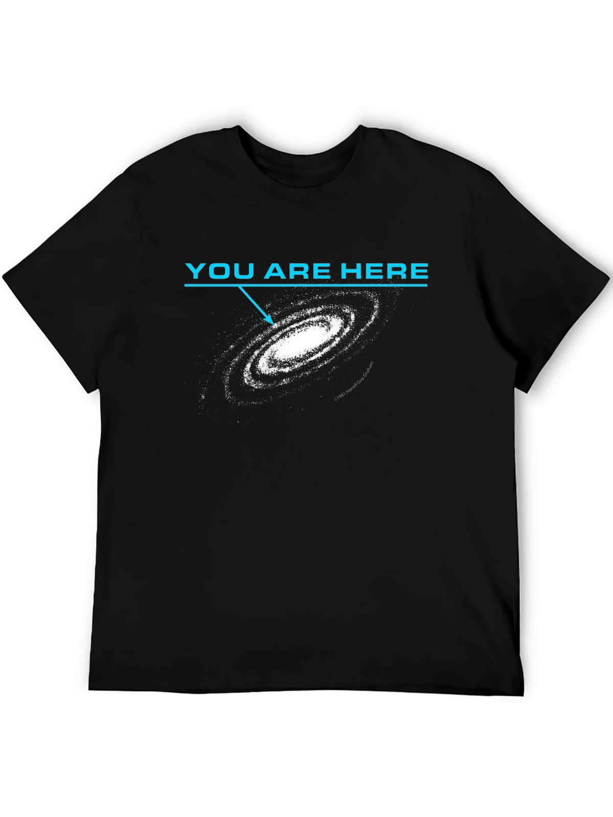 You Are Here Galaxy Graphic T-Shirt product image 5