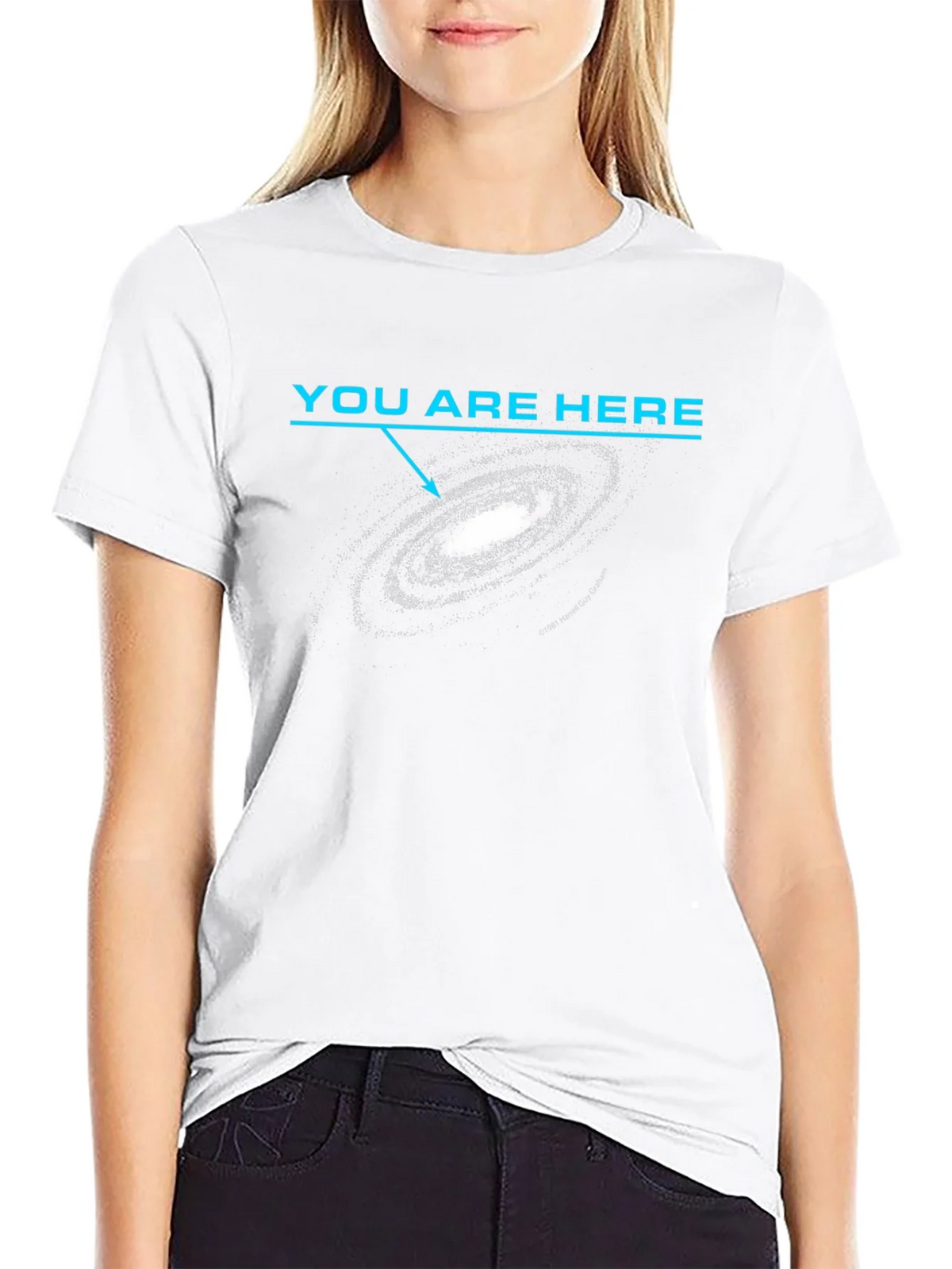 You Are Here Galaxy Graphic T-Shirt product image 8