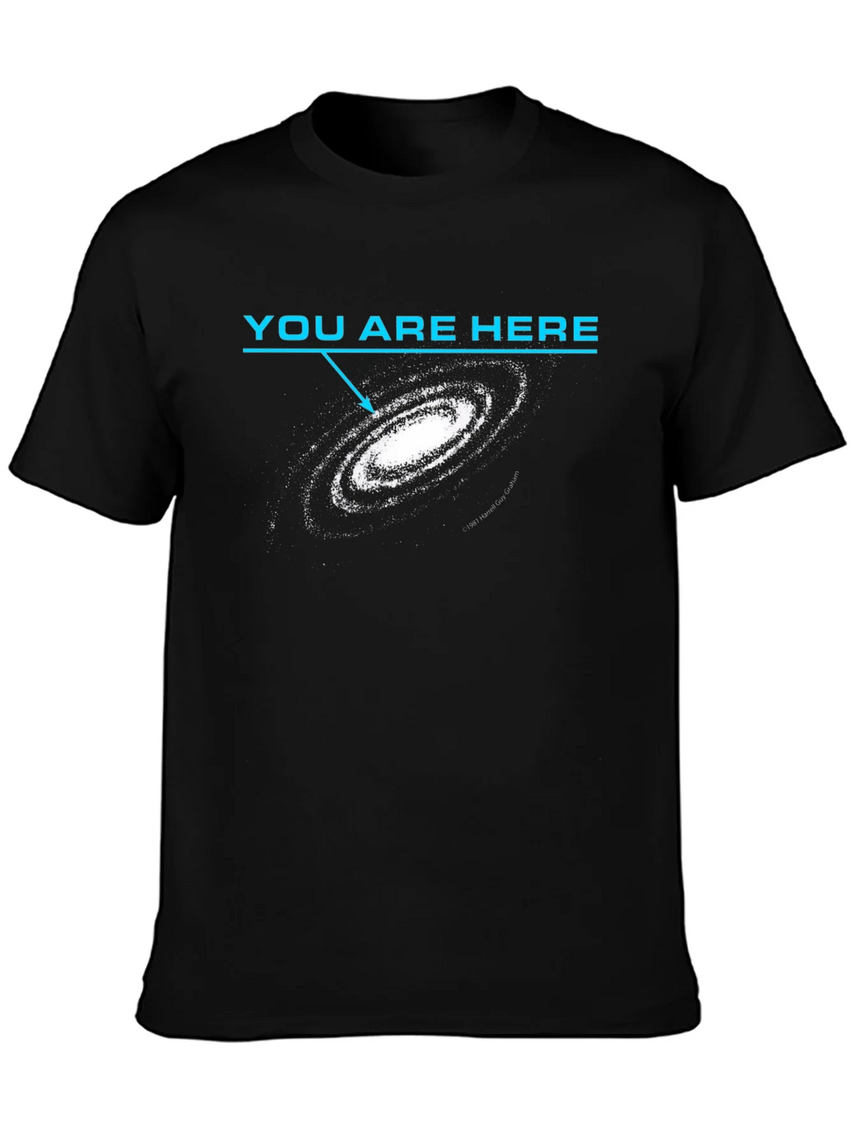 You Are Here Galaxy Graphic T-Shirt product image 3