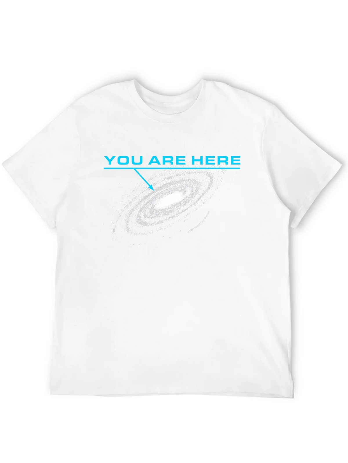 You Are Here Galaxy Graphic T-Shirt product image 11