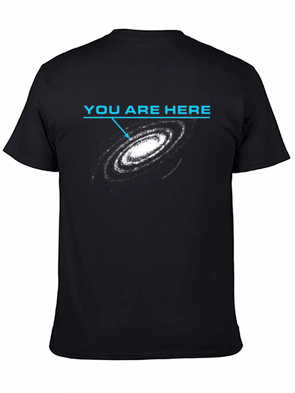 You Are Here Galaxy Graphic T-Shirt product image 4