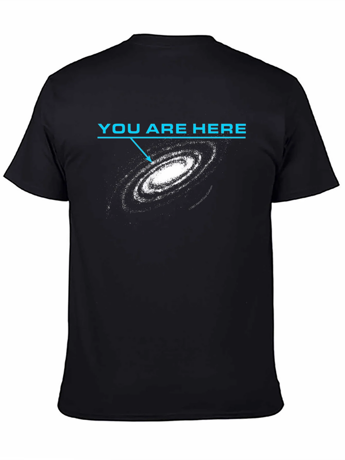 You Are Here Galaxy Graphic T-Shirt product image 4