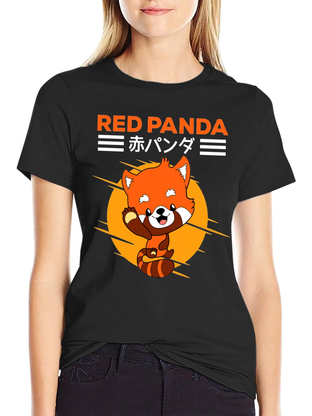 Red Panda Graphic Tee - Cute Anime Style product image 2