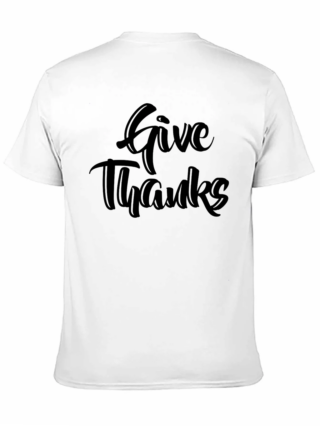 Give Thanks Black T-Shirt product image 10