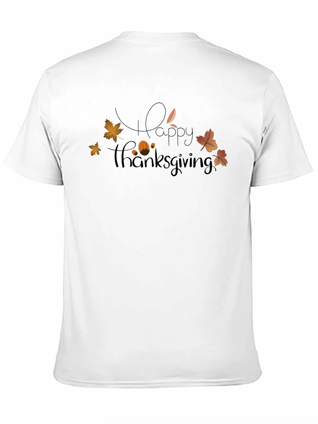 Happy Thanksgiving Graphic Tee - Black product image 6