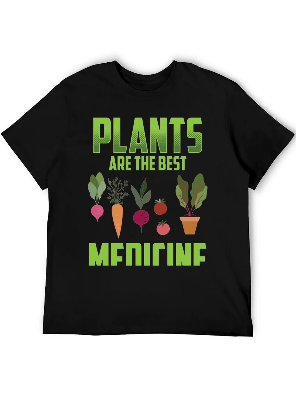 Plants Are The Best Medicine Graphic Tee product image 5