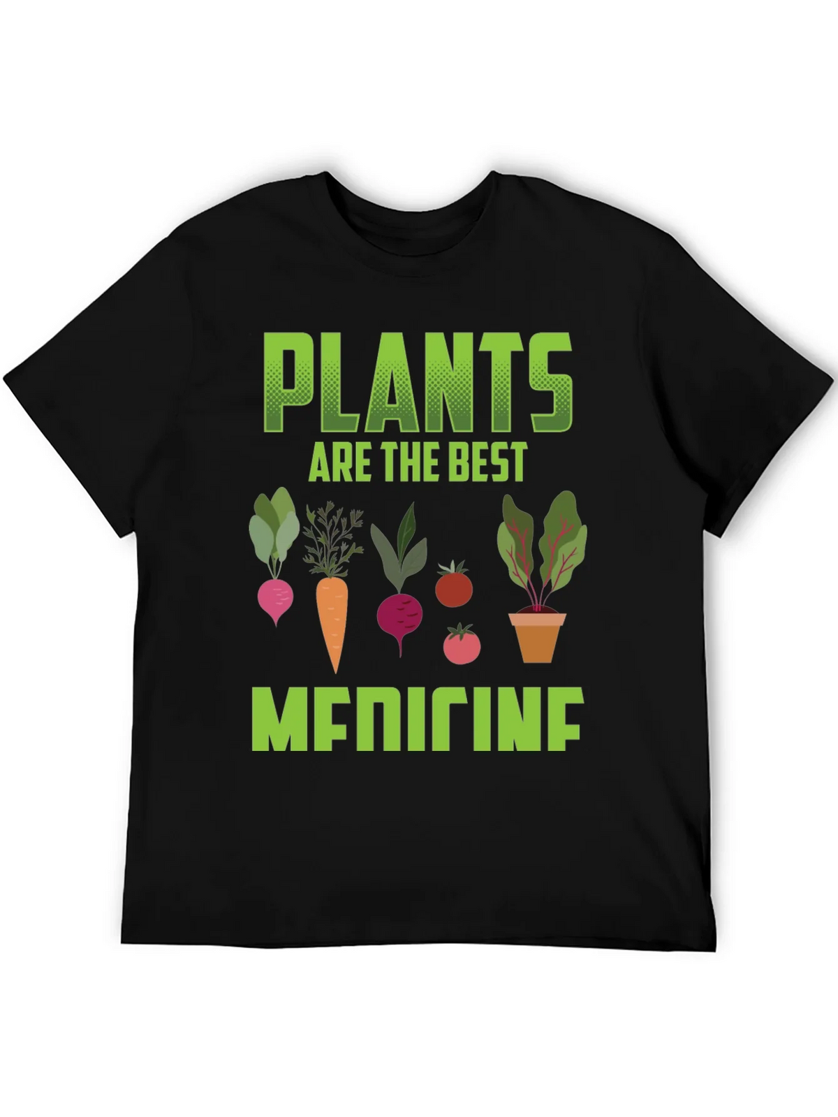Plants Are The Best Medicine Graphic Tee product image 5