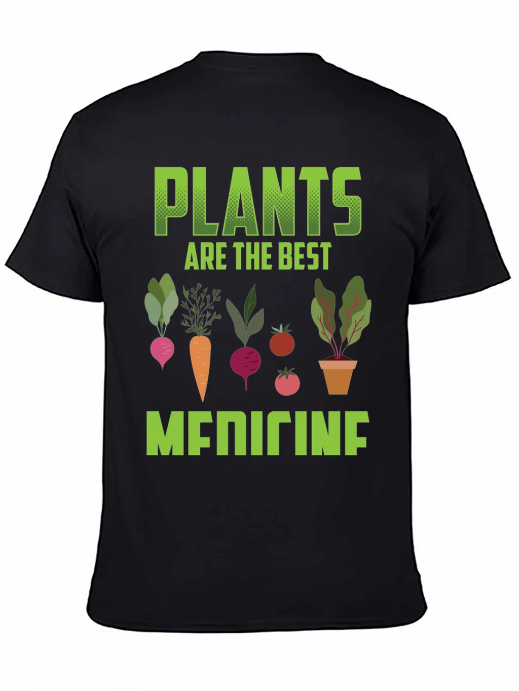 Plants Are The Best Medicine Graphic Tee product image 4