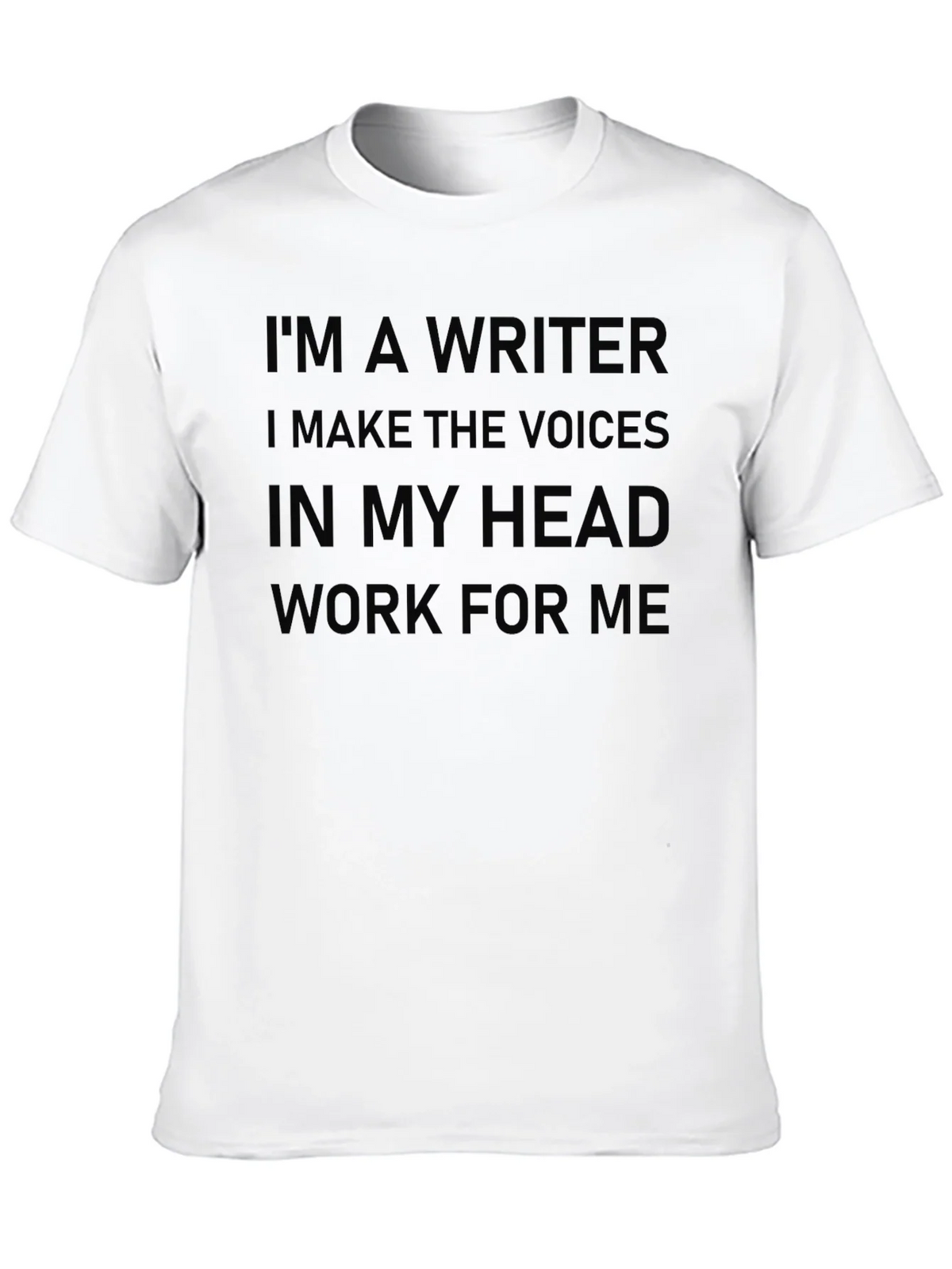 Writer Funny Graphic Tee - I Make The Voice Work product image 7