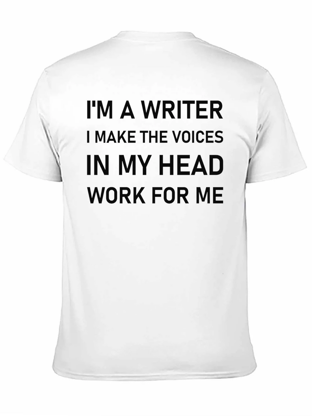 Writer Funny Graphic Tee - I Make The Voice Work product image 8