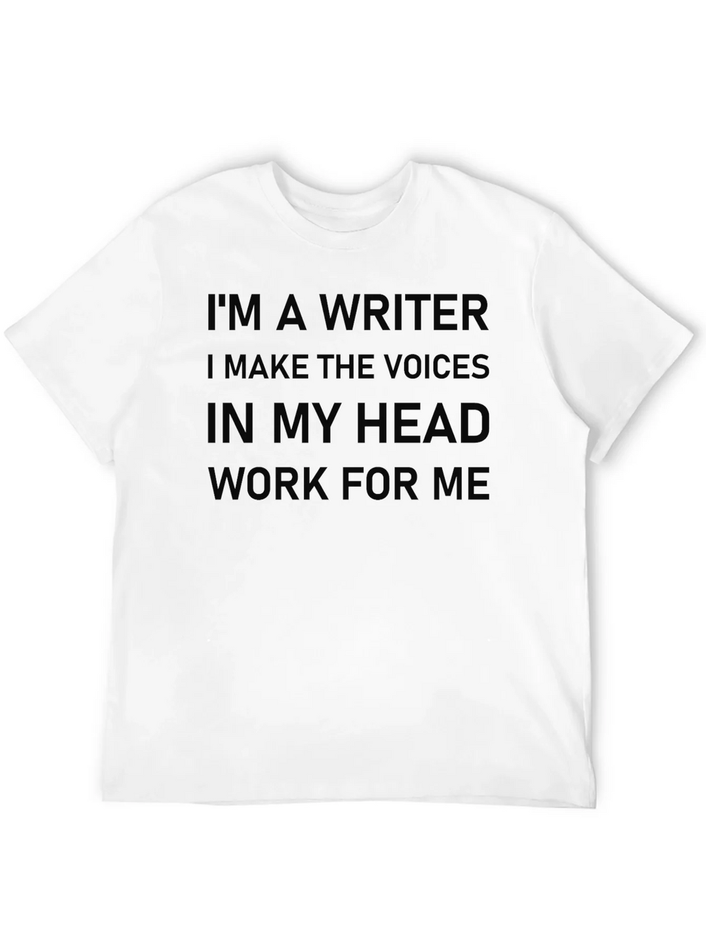 Writer Funny Graphic Tee - I Make The Voice Work product image 9