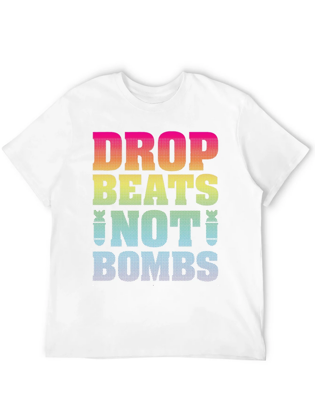 Drop Beats Not Bombs Graphic T-Shirt product image 11