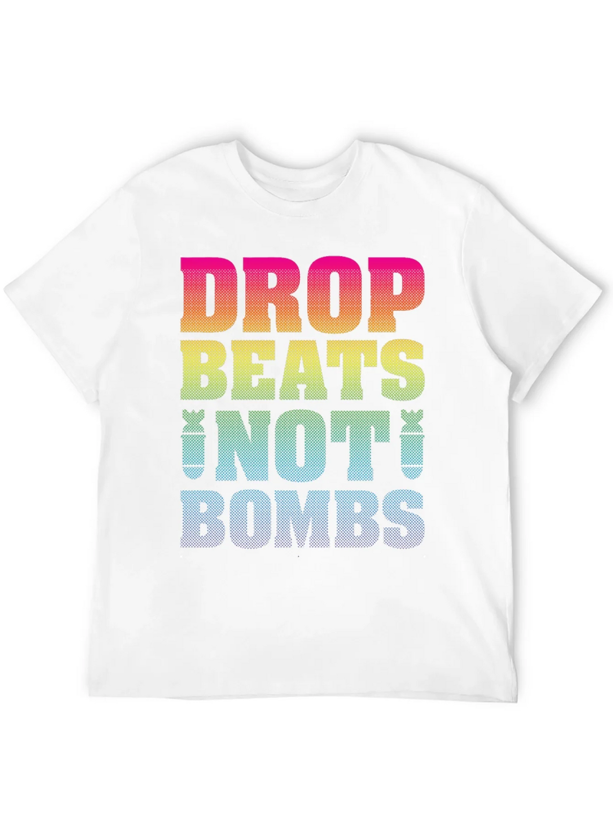 Drop Beats Not Bombs Graphic T-Shirt product image 11