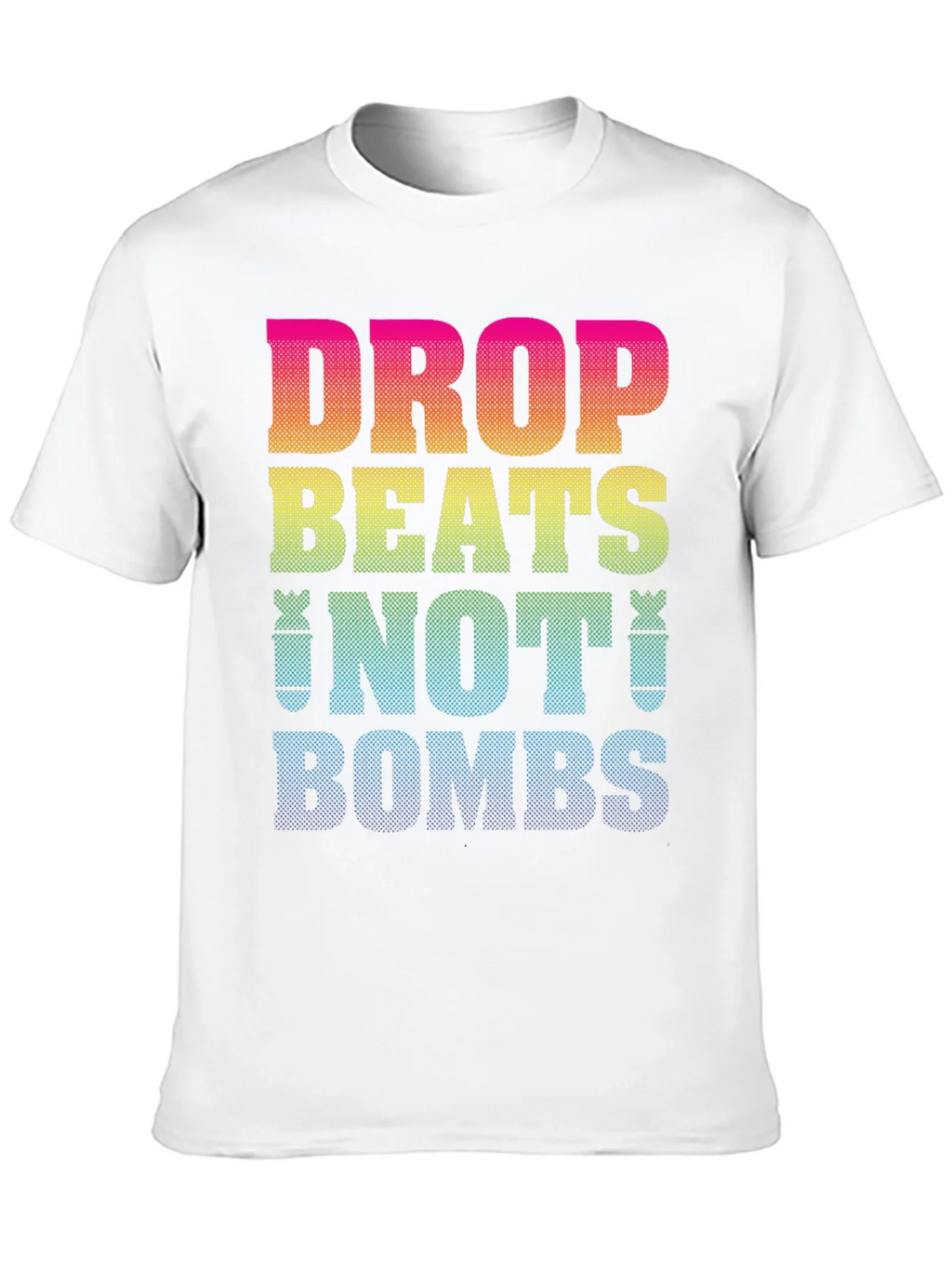 Drop Beats Not Bombs Graphic T-Shirt product image 9