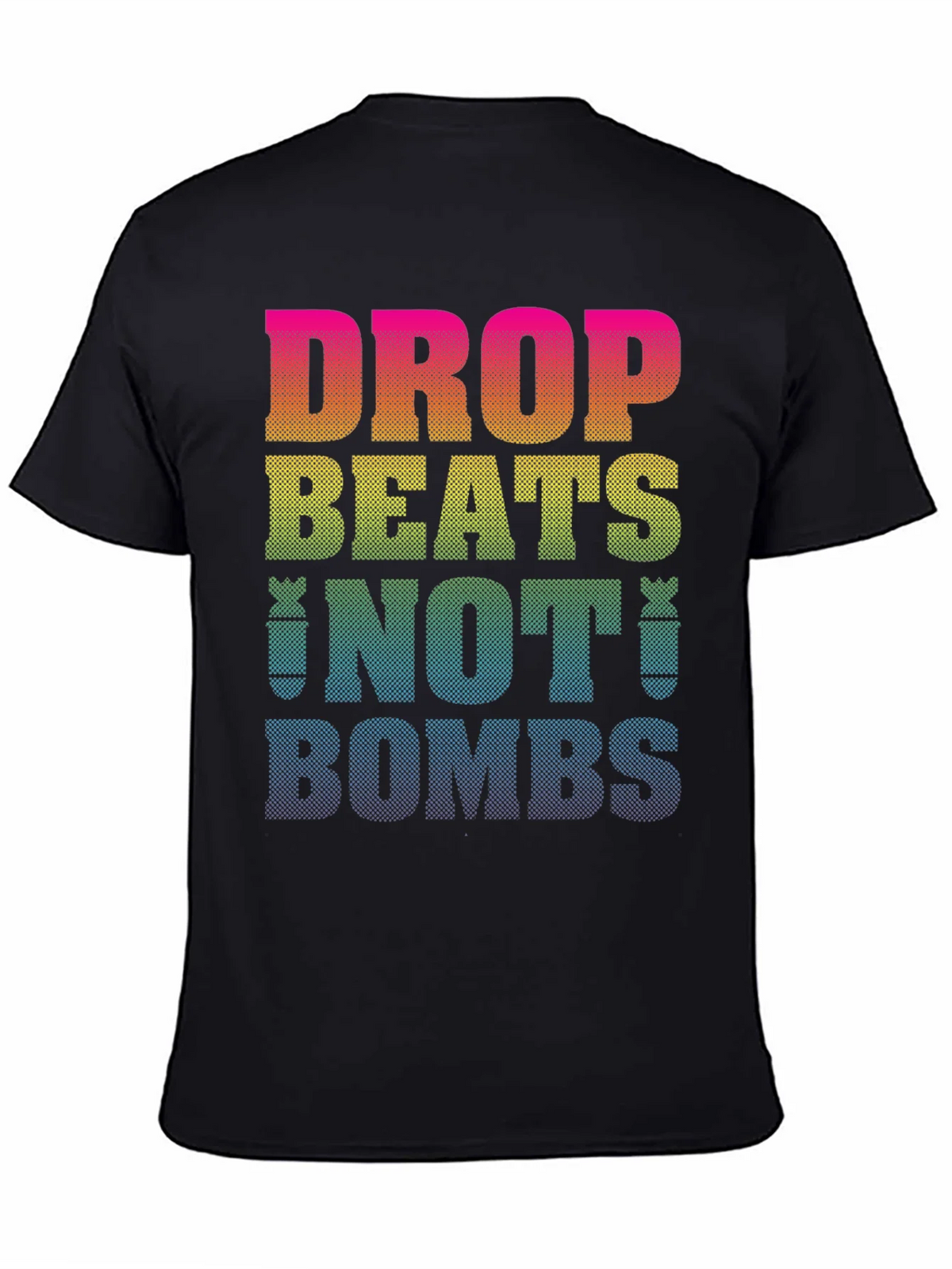 Drop Beats Not Bombs Graphic T-Shirt product image 4