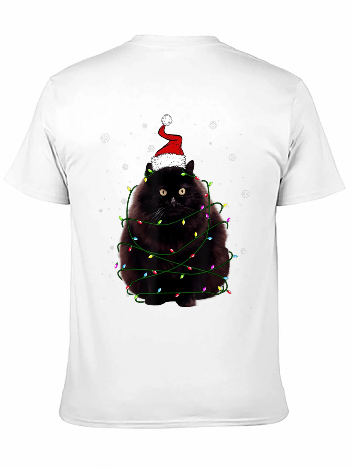 Christmas Cat T-Shirt: Festive Feline Fun