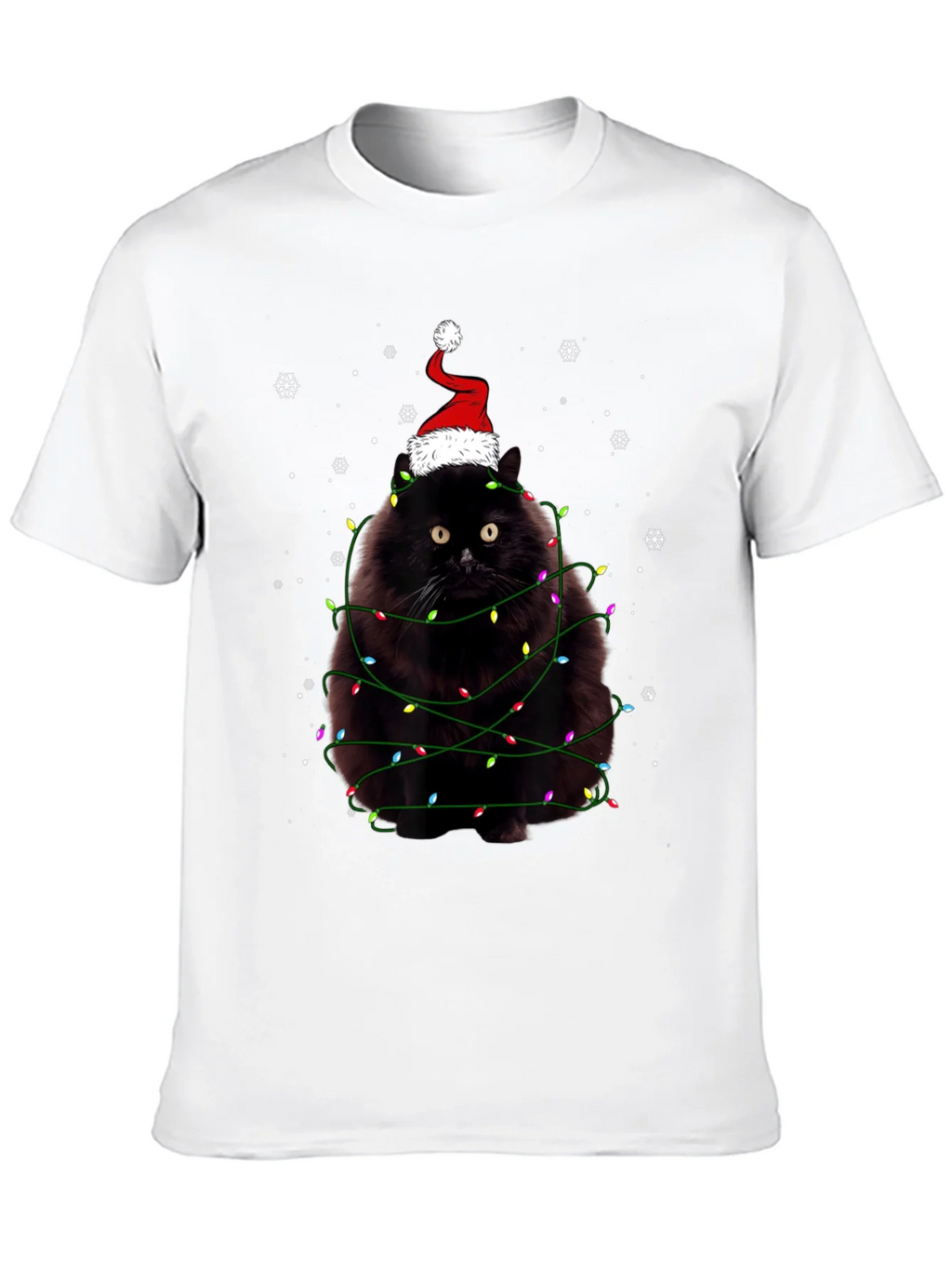 Christmas Cat T-Shirt: Festive Feline Fun