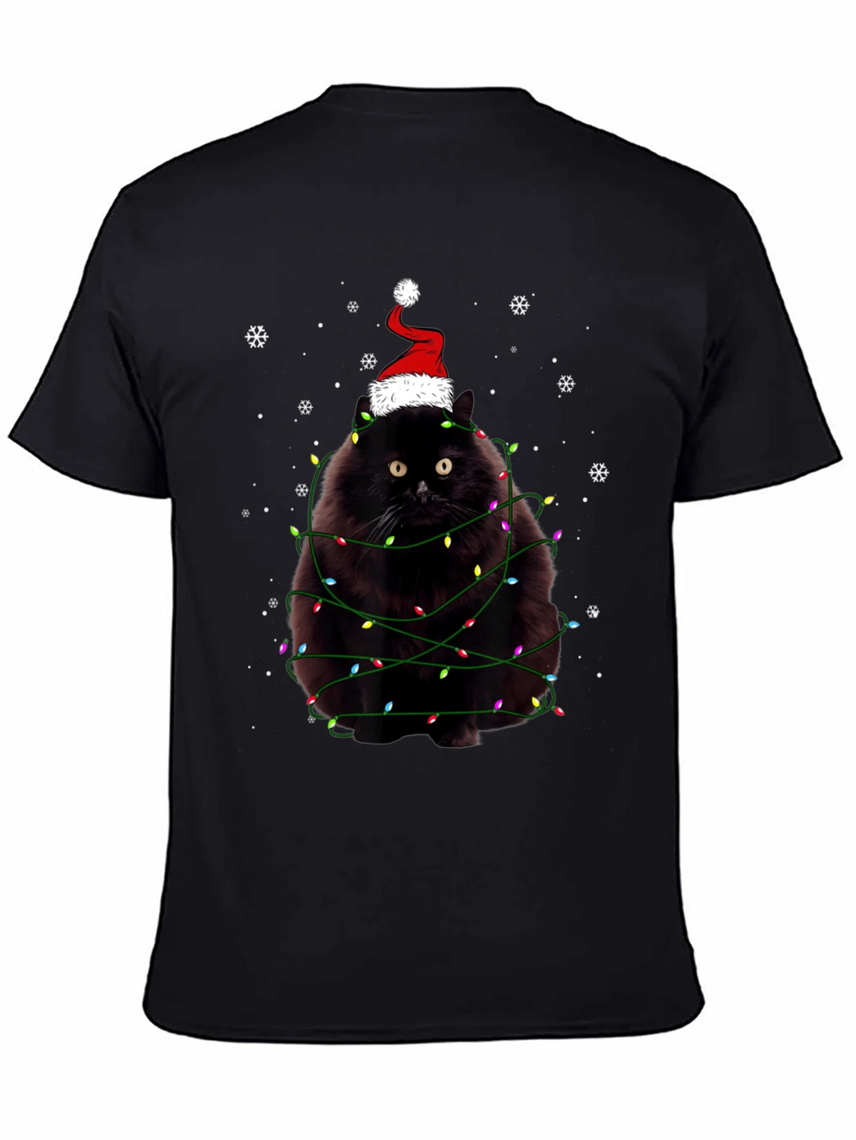 Christmas Cat T-Shirt: Festive Feline Fun