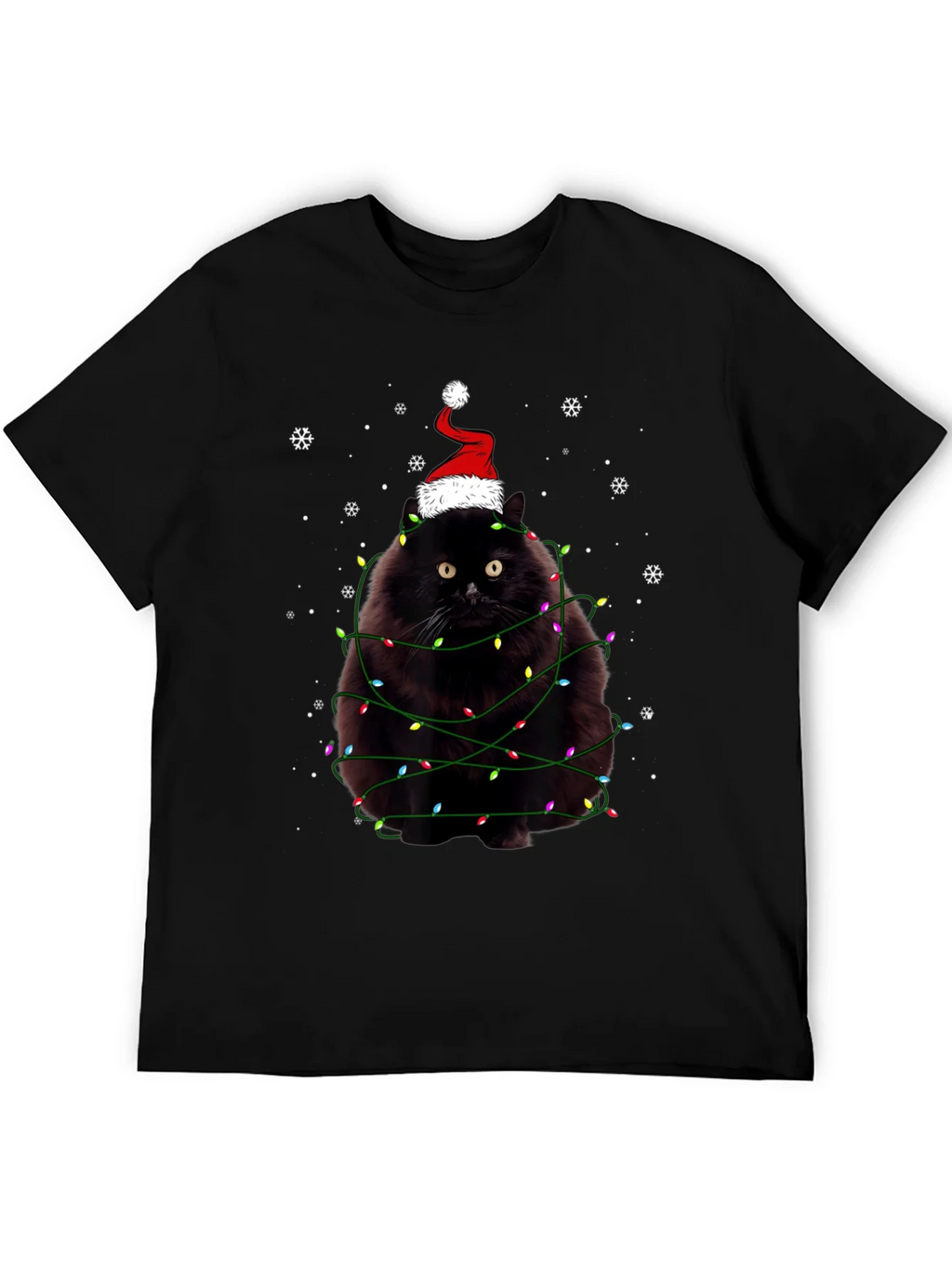 Christmas Cat T-Shirt: Festive Feline Fun