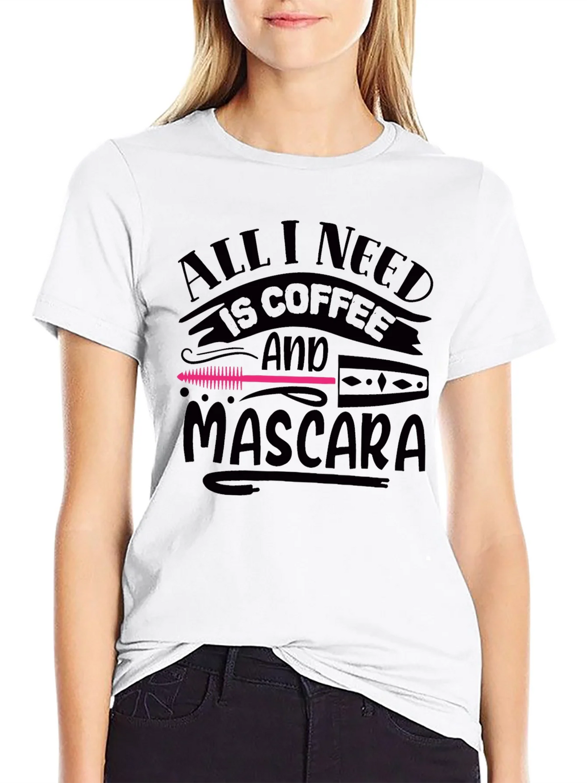 Coffee & Mascara Graphic Tee - Unisex Soft Cotton Shirt product image 8