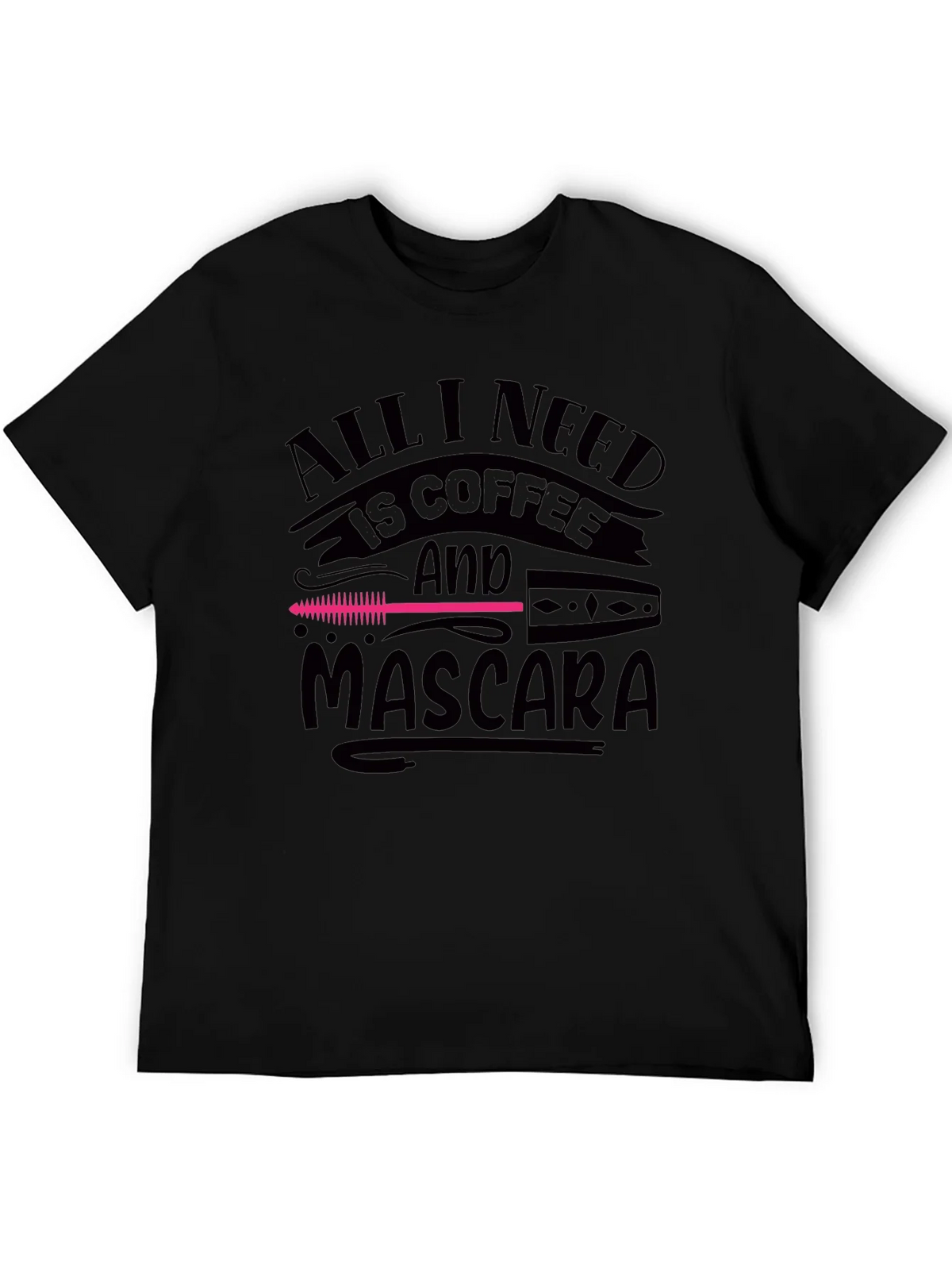 Coffee & Mascara Graphic Tee - Unisex Soft Cotton Shirt product image 5