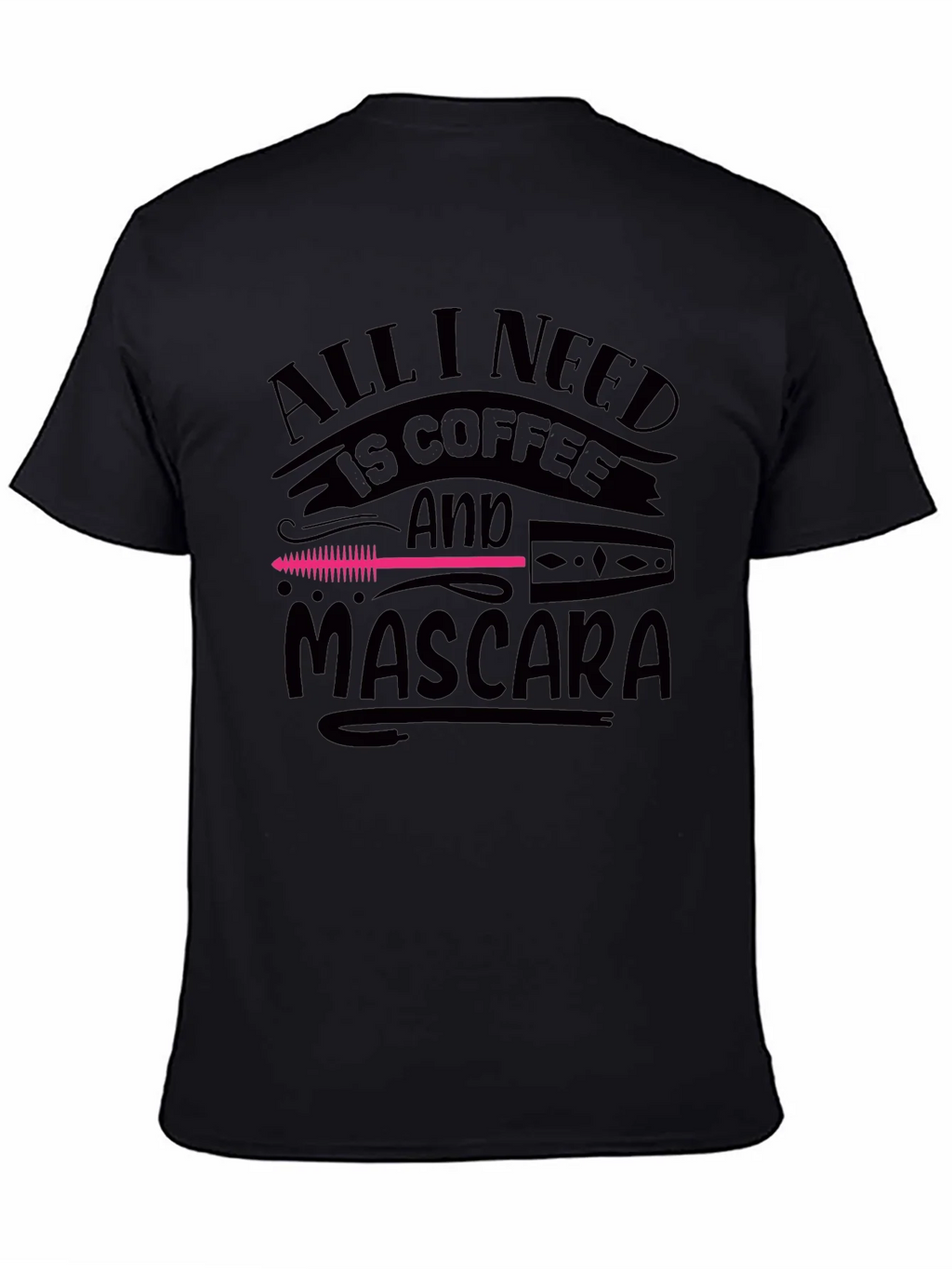 Coffee & Mascara Graphic Tee - Unisex Soft Cotton Shirt product image 4