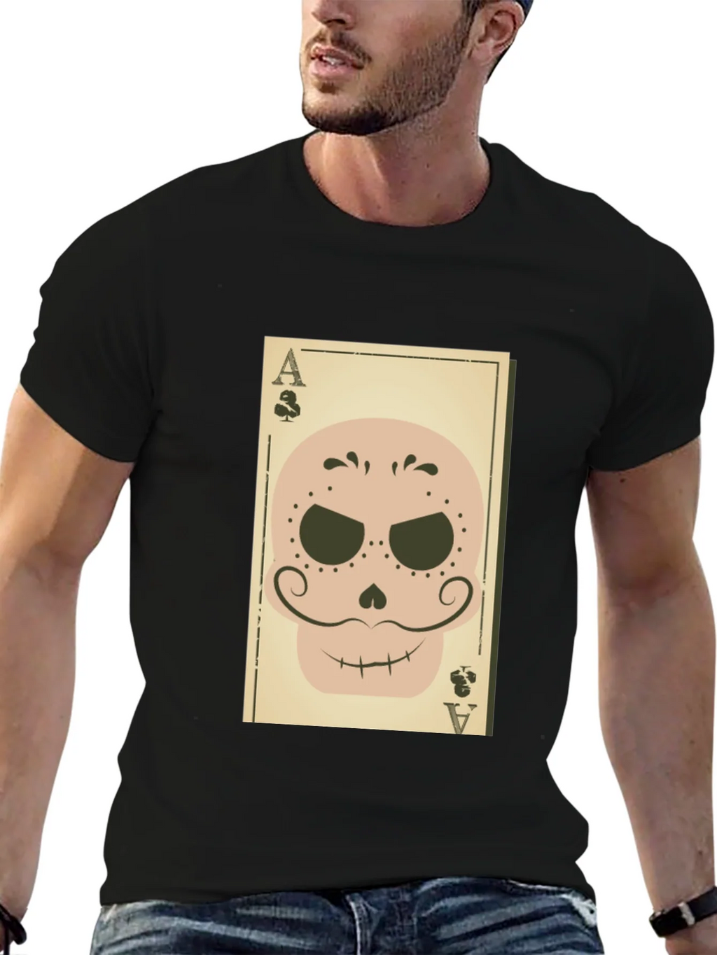 Ace of Spades Skull T-Shirt product image 6