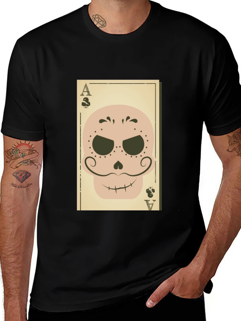 Ace of Spades Skull T-Shirt product image 1