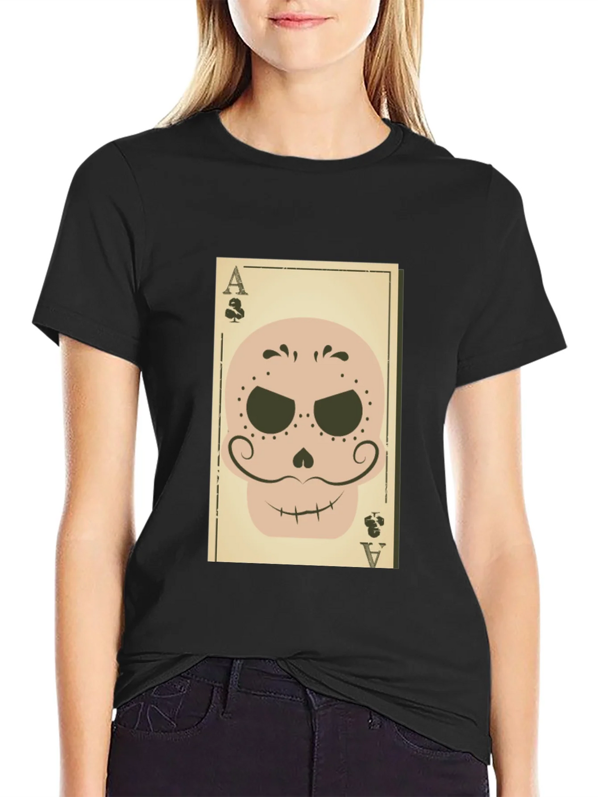 Ace of Spades Skull T-Shirt product image 2