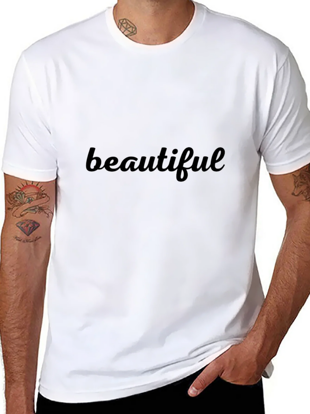 Beautiful Black T-Shirt product image 7