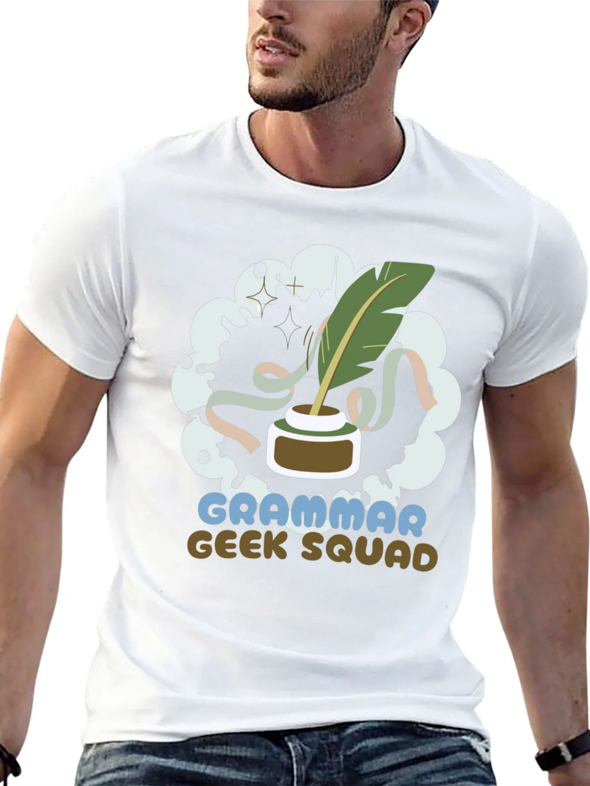 Grammar Geek Squad T-Shirt product image 10