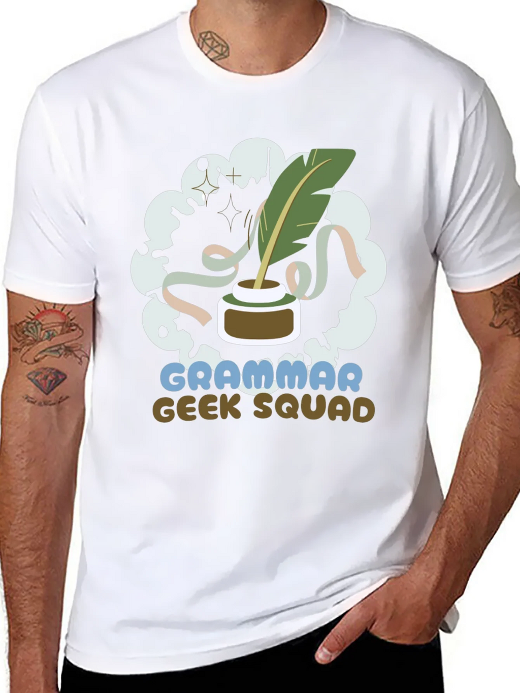 Grammar Geek Squad T-Shirt product image 6